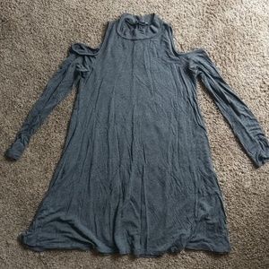 Shoulderless Cotton Dress